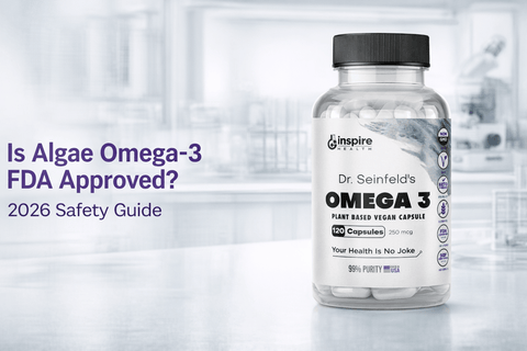 Is Algae Omega-3 FDA Approved? 2026 Safety Guide - DrSeinfeld.com Operated by Ginspire Health LLC