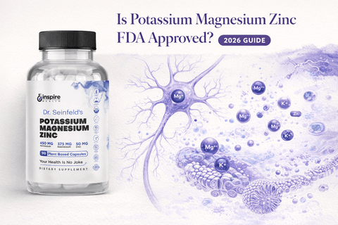 Is Potassium Magnesium Zinc FDA Approved? 2026 Guide - DrSeinfeld.com Operated by Ginspire Health LLC