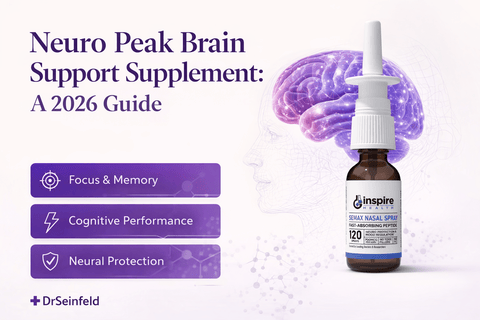 Neuro Peak Brain Support Supplement: A 2026 Guide - DrSeinfeld.com Operated by Ginspire Health LLC