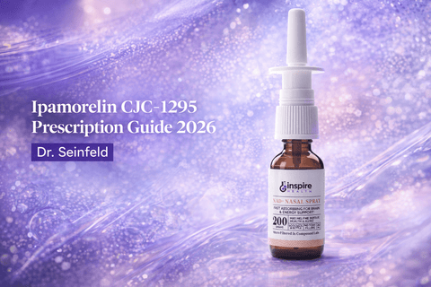 Ipamorelin CJC-1295 Prescription Guide 2026 | Dr. Seinfeld - DrSeinfeld.com Operated by Ginspire Health LLC