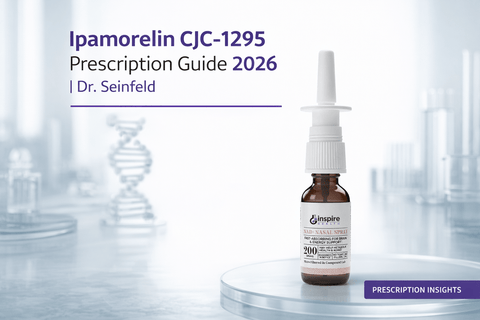 Ipamorelin CJC-1295 Prescription Guide 2026 | Dr. Seinfeld - DrSeinfeld.com Operated by Ginspire Health LLC