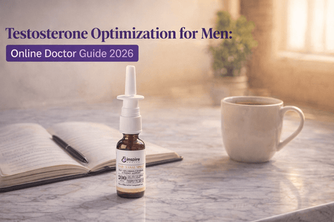 Testosterone Optimization for Men: Online Doctor Guide 2026 - DrSeinfeld.com Operated by Ginspire Health LLC