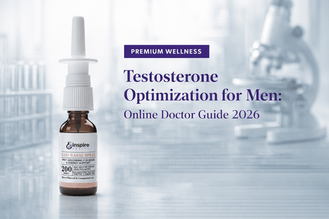 Testosterone Optimization for Men: Online Doctor Guide 2026 - DrSeinfeld.com Operated by Ginspire Health LLC