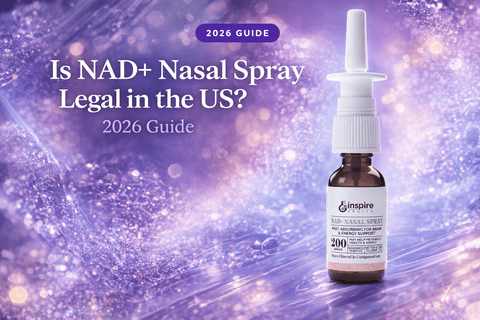 Is NAD+ Nasal Spray Legal in the US? 2026 Guide - DrSeinfeld.com Operated by Ginspire Health LLC