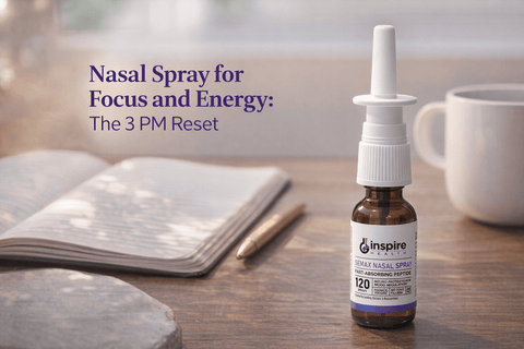 Nasal Spray for Focus and Energy: The 3 PM Reset - DrSeinfeld.com Operated by Ginspire Health LLC