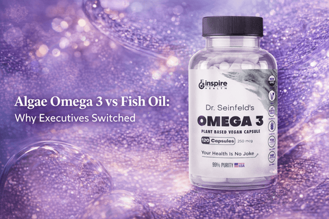 Algae Omega 3 vs Fish Oil: Why Executives Switched - DrSeinfeld.com Operated by Ginspire Health LLC
