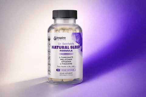 Natural Sleep Supplement for Executives: 2026 Guide - DrSeinfeld.com Operated by Ginspire Health LLC