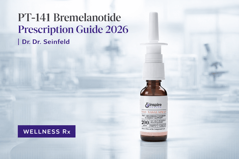 PT-141 Bremelanotide Prescription Guide 2026 | Dr. Seinfeld - DrSeinfeld.com Operated by Ginspire Health LLC