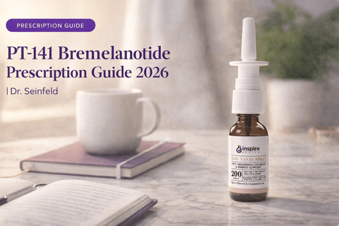 PT-141 Bremelanotide Prescription Guide 2026 | Dr. Seinfeld - DrSeinfeld.com Operated by Ginspire Health LLC