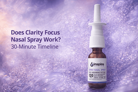 Does Clarity Focus Nasal Spray Work? 30-Minute Timeline - DrSeinfeld.com Operated by Ginspire Health LLC