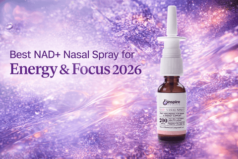 Best NAD+ Nasal Spray for Energy & Focus 2026 - DrSeinfeld.com Operated by Ginspire Health LLC