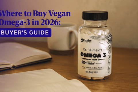 Where to Buy Vegan Omega-3 in 2026: Buyer's Guide - DrSeinfeld.com Operated by Ginspire Health LLC