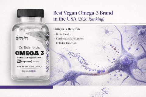 Best Vegan Omega-3 Brand in the USA (2026 Ranking) - DrSeinfeld.com Operated by Ginspire Health LLC