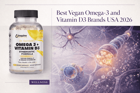 Best Vegan Omega-3 and Vitamin D3 Brands USA 2026 - DrSeinfeld.com Operated by Ginspire Health LLC