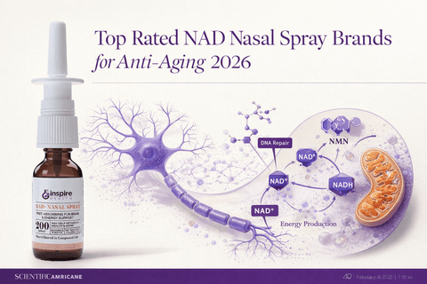 Top Rated NAD Nasal Spray Brands for Anti-Aging 2026 - DrSeinfeld.com Operated by Ginspire Health LLC