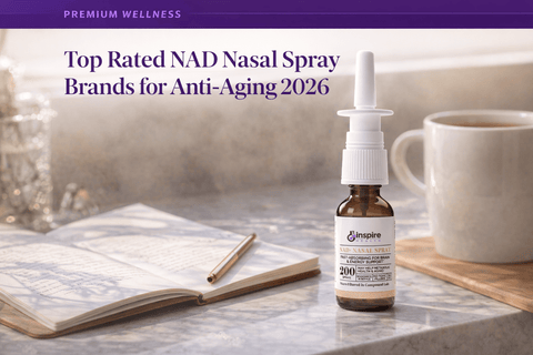 Top Rated NAD Nasal Spray Brands for Anti-Aging 2026 - DrSeinfeld.com Operated by Ginspire Health LLC