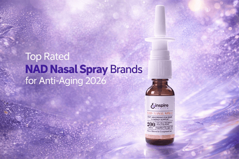 Top Rated NAD Nasal Spray Brands for Anti-Aging 2026 - DrSeinfeld.com Operated by Ginspire Health LLC