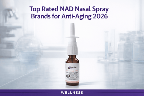 Top Rated NAD Nasal Spray Brands for Anti-Aging 2026 - DrSeinfeld.com Operated by Ginspire Health LLC