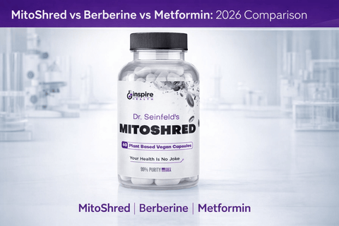 MitoShred vs Berberine vs Metformin: 2026 Comparison - DrSeinfeld.com Operated by Ginspire Health LLC