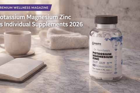 Potassium Magnesium Zinc vs Individual Supplements 2026 - DrSeinfeld.com Operated by Ginspire Health LLC