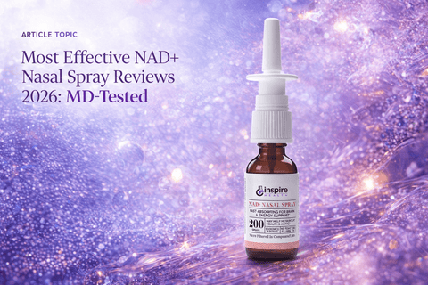 Most Effective NAD+ Nasal Spray Reviews 2026: MD-Tested - DrSeinfeld.com Operated by Ginspire Health LLC