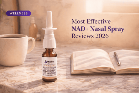 Most Effective NAD+ Nasal Spray Reviews 2026 - DrSeinfeld.com Operated by Ginspire Health LLC