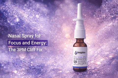 Nasal Spray for Focus and Energy: The 3PM Cliff Fix - DrSeinfeld.com Operated by Ginspire Health LLC