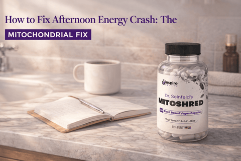 How to Fix Afternoon Energy Crash: The Mitochondrial Fix - DrSeinfeld.com Operated by Ginspire Health LLC