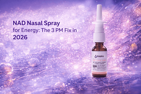 NAD Nasal Spray for Energy: The 3 PM Fix in 2026 - DrSeinfeld.com Operated by Ginspire Health LLC