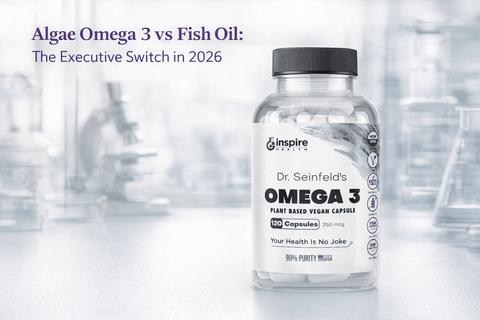 Algae Omega 3 vs Fish Oil: The Executive Switch in 2026 - DrSeinfeld.com Operated by Ginspire Health LLC