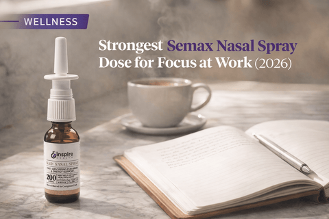 Strongest Semax Nasal Spray Dose for Focus at Work (2026) - DrSeinfeld.com Operated by Ginspire Health LLC