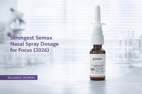 Strongest Semax Nasal Spray Dosage for Focus (2026) - DrSeinfeld.com Operated by Ginspire Health LLC