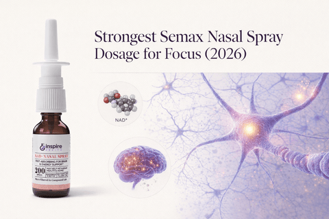 Strongest Semax Nasal Spray Dosage for Focus (2026) - DrSeinfeld.com Operated by Ginspire Health LLC