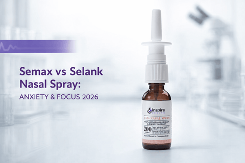 Semax vs Selank Nasal Spray: Anxiety & Focus 2026 - DrSeinfeld.com Operated by Ginspire Health LLC