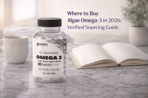Where to Buy Algae Omega-3 in 2026: Verified Sourcing Guide - DrSeinfeld.com Operated by Ginspire Health LLC