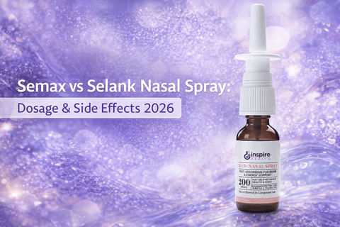 Semax vs Selank Nasal Spray: Dosage & Side Effects 2026 - DrSeinfeld.com Operated by Ginspire Health LLC