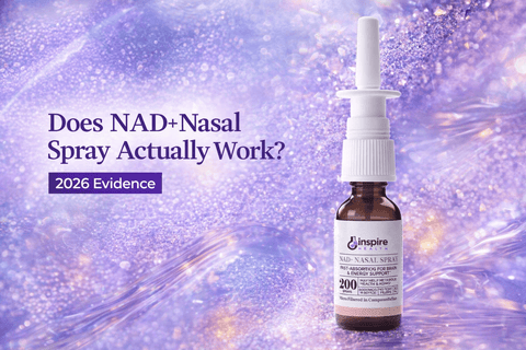Does NAD+ Nasal Spray Actually Work? 2026 Evidence - DrSeinfeld.com Operated by Ginspire Health LLC
