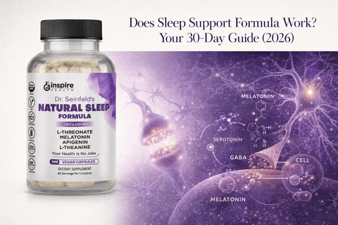 Does Sleep Support Formula Work? Your 30-Day Guide (2026) - DrSeinfeld.com Operated by Ginspire Health LLC