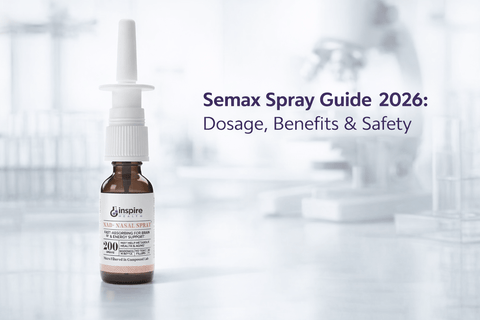 Semax Spray Guide 2026: Dosage, Benefits & Safety - DrSeinfeld.com Operated by Ginspire Health LLC