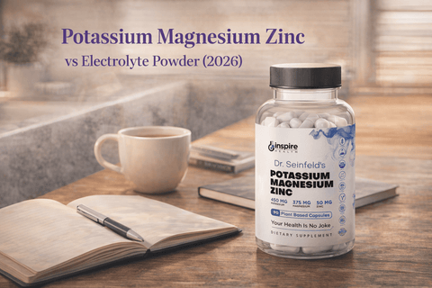 Potassium Magnesium Zinc vs Electrolyte Powder (2026) - DrSeinfeld.com Operated by Ginspire Health LLC