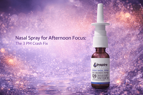 Nasal Spray for Afternoon Focus: The 3 PM Crash Fix - DrSeinfeld.com Operated by Ginspire Health LLC