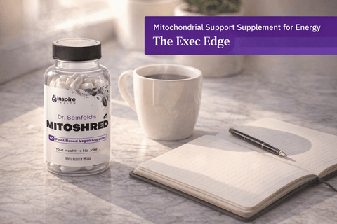 Mitochondrial Support Supplement for Energy: The Exec Edge - DrSeinfeld.com Operated by Ginspire Health LLC