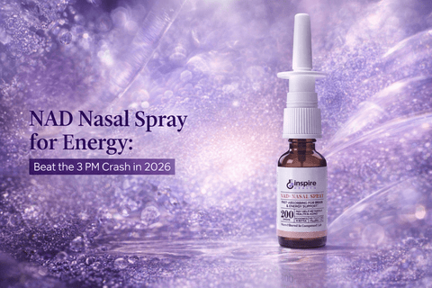 NAD Nasal Spray for Energy: Beat the 3 PM Crash in 2026 - DrSeinfeld.com Operated by Ginspire Health LLC