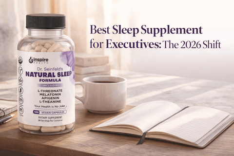 Best Sleep Supplement for Executives: The 2026 Shift - DrSeinfeld.com Operated by Ginspire Health LLC