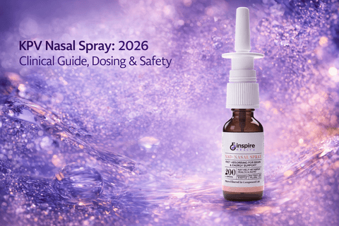KPV Nasal Spray: 2026 Clinical Guide, Dosing & Safety - DrSeinfeld.com Operated by Ginspire Health LLC