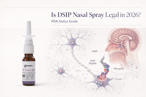Is DSIP Nasal Spray Legal in 2026? FDA Status Guide - DrSeinfeld.com Operated by Ginspire Health LLC