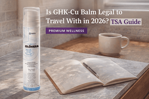 Is GHK-Cu Balm Legal to Travel With in 2026? TSA Guide - DrSeinfeld.com Operated by Ginspire Health LLC