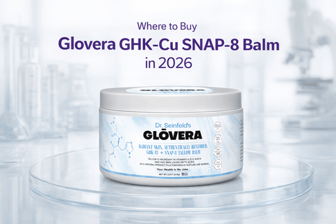 Where to Buy Glovera GHK-Cu SNAP-8 Balm in 2026 - DrSeinfeld.com Operated by Ginspire Health LLC