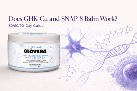 Does GHK-Cu and SNAP-8 Balm Work? 30/60/90-Day Guide - DrSeinfeld.com Operated by Ginspire Health LLC