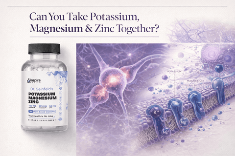 Can You Take Potassium, Magnesium & Zinc Together? - DrSeinfeld.com Operated by Ginspire Health LLC